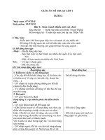 Giáo án Mĩ thuật Tuần 1 Lớp 1 2 3 4 5