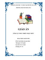 KPKH: Sự kì diệu của nam châm | Mầm non Hoa Sữa - Gia Lâm