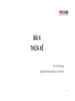 Bài giảng luật dân sự việt nam bài 6   ths  lê thị giang 