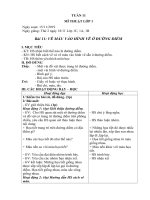 GIÁO ÁN MĨ THUẬT TUẦN 11 LỚP 1 2 3 4 5