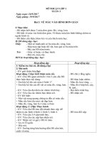 Giáo án Mĩ thuật lớp 1 2 3 4 5 Tuần 3