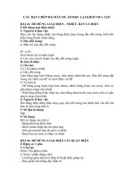 Hệ thống lý thuyết và câu hỏi ôn tập môn công nghệ 8, 9