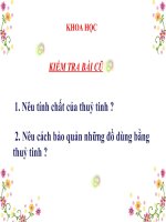 Khoa học 5 - Tuần 15 - Bài Cao su | Tiểu học Dương Quang