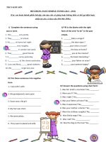 Nội dung ôn tập Tiếng Anh 6 - Tuần 4