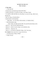 Đề kiểm tra HK1 môn Âm nhạc 6-7-8-9