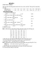 PHIẾU BÀI TẬP TOÁN SỐ 2 - 7E ( BT HS nghỉ phòng, chống dịch nCoV)