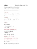 Tiết 58 luyện tập cộng, trừ đa thức