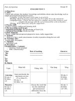 Anh 7 hệ 7 năm Test English 45 minutes