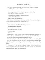 Phiếu ôn tập môn Ngữ văn lớp 7 - Tuần 30