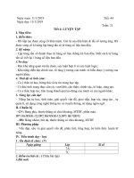 đại số 7 - Luyện tập