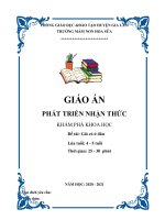 GA: gió có từ đâu trong lớp | Mầm non Hoa Sữa - Gia Lâm