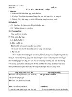 Tuần 15- Công nghệ - lớp 6