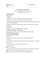 kế hoạch bài dạy địa lý lớp 6 theo công văn 5512