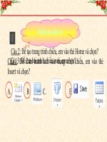 Chủ đề 4: Bài 2 Sao chép nội dung từ phần mềm khác | Tiểu học Dương Quang