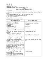 GIAO AN LOP 4 - TUAN 12