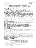tiết 15 bài : thực hành và kiểm tra thực hành: xác định công suất của các dụng cụ (2019 -2020)