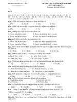 ĐỀ LUYỆN THI VÀO LỚP 10 THPT MÔN HÓA LẦN 5 năm học 2019-2020 (1)