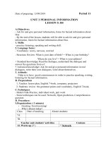 ENGLISH 7 PERIOD 11-13