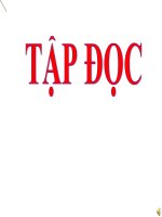 Tuần 4:Tập đọc: Một người chính trực