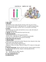 Bài soạn sinh học 9 tuần 4 5