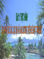 Bài 11 Địa Lí 6