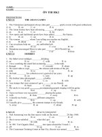 ĐỀ CUONG ÔN THI LÓP 11 HK2 2017-2018 - Huyền Vi