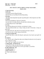 Công nghệ 9 tiết 3 tuần