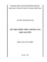 Nét đẹp triều phục hoàng gia nhà nguyễn​ 