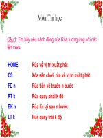 Chủ đề 5: Bài 5. Sử dụng câu lệnh lặp | Tiểu học Dương Quang