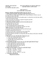 Nôi dung ôn tập Lịch sử 6 - Tuần 2