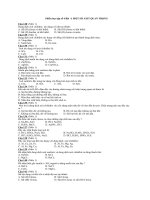 Phiếu học tập số 4 môn Hóa 9 ( Bài tập phòng dịch Covid19)