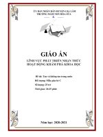 Khám phát: Tan và không tan  | Mầm non Hoa Sữa - Gia Lâm