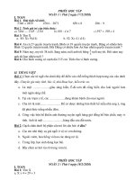 Trường TH Yên Thường kính gửi Quý phụ huynh tài liệu ôn tập môn Toán và TV cho HS khối 3 - đợt 2 (Tuần 21)