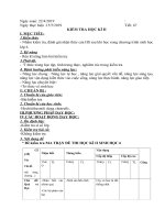 bài soạn sinh 6 tuần 34 35