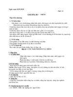 bài soạn sinh 6 tuần 7