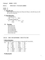 Chương 5:     HIĐRO – NƯỚCBÀI 31:  TÍNH CHẤT – ỨNG DỤNG HIĐROBÀI 33:  ĐIỀU CHẾ KHÍ HIĐRO – PHẢN ỨNG THẾBài 34:   BÀI LUYỆN TẬP 6 Bài 35:  BÀI THỰC HÀNH 5 ĐIỀU CHẾ - THU KHÍ HIĐRO VÀ THỬ TÍNH CHẤT CỦA KHÍ HIĐROBài 36:  NƯỚCBài 37:  AXI