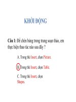 Chủ đề 3: Bài 5 Xử lí một phần văn bản, hình và tranh ảnh | Tiểu học Dương Quang