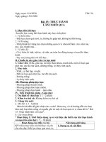 Công nghệ 9 tiết 29