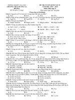 Đề thi thử vào 10 môn Hóa năm 2020 Trường THCS Dương Xá