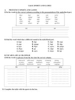 Phiếu bài tập Anh 6 tuần 5 nghỉ dịch Covid 19