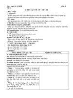 GIÁO ÁN HÌNH 6 - TIẾT 11