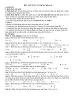 TÀI LIỆU TỰ HỌC MÔN TOÁN LỚP 7 - TUẦN 33