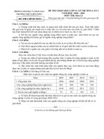 Đề KS HSG lớp 9 lần 2 môn Địa lý