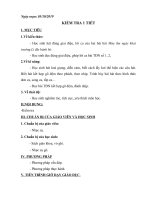 Âm nhạc 8 tiết 8 Kiểm tra