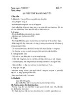 giáo án số học 6 tuần 16