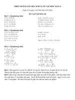 Tài liệu tự học môn Toán 8 tuần 35