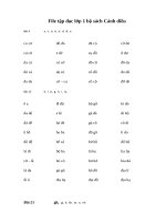 File tap doc lop 1 bo sach canh dieu