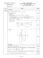 Đáp án Đề thi đại học môn Toán khối D năm 2012 | dethivn.com