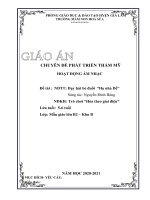 Âm nhạc: Dạy hát bè đuổi: 