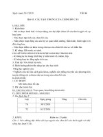 bài soạn sinh 7 tuần 23